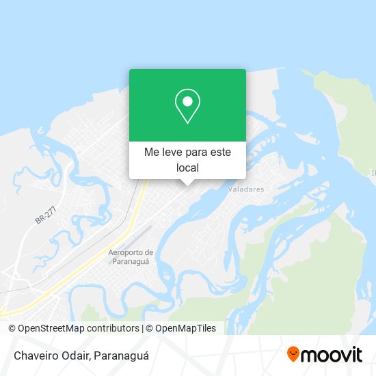 Chaveiro Odair mapa