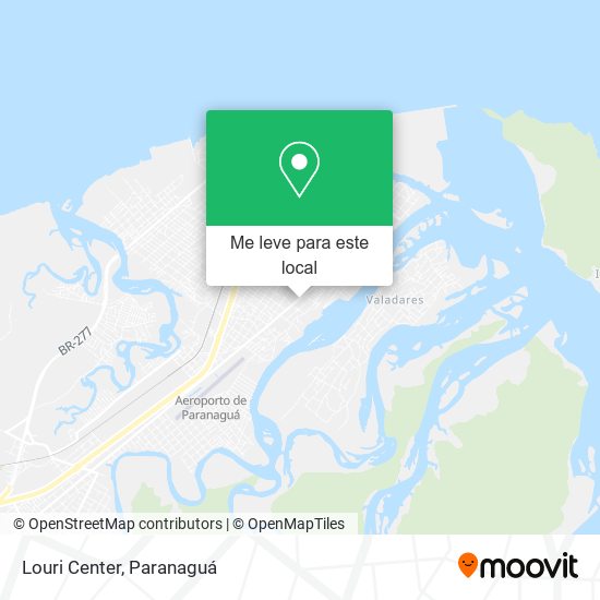 Louri Center mapa