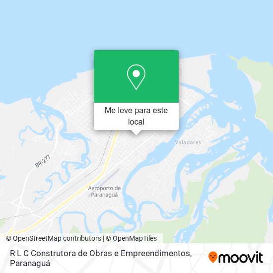 R L C Construtora de Obras e Empreendimentos mapa