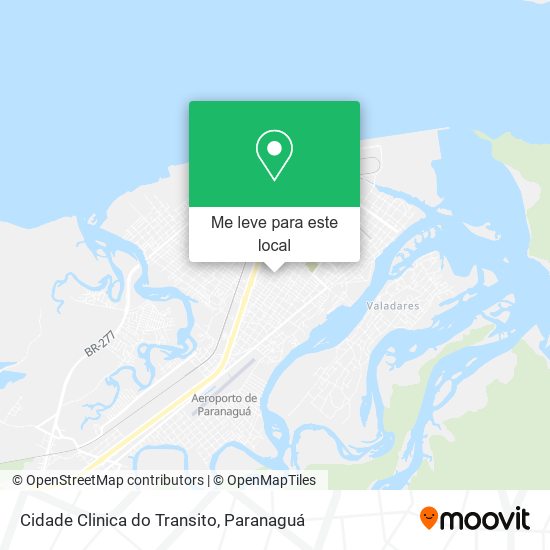 Cidade Clinica do Transito mapa