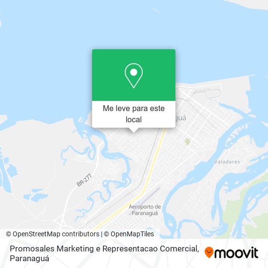 Promosales Marketing e Representacao Comercial mapa