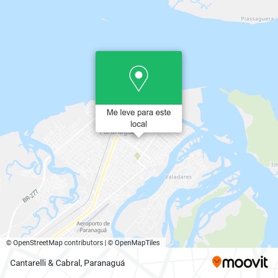 Cantarelli & Cabral mapa