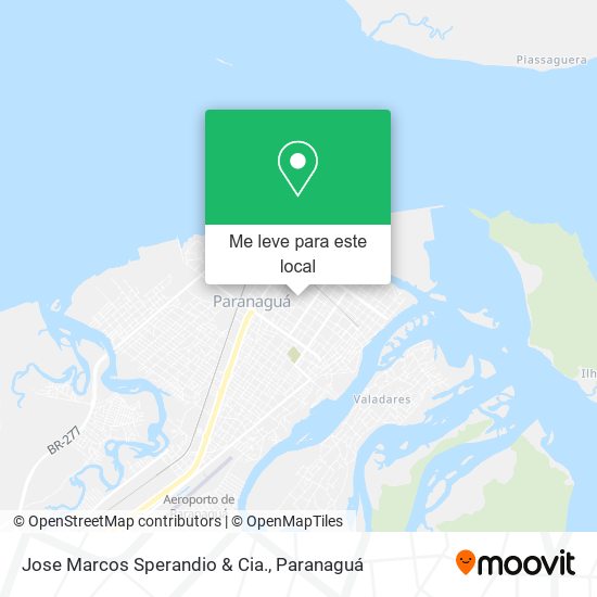 Jose Marcos Sperandio & Cia. mapa
