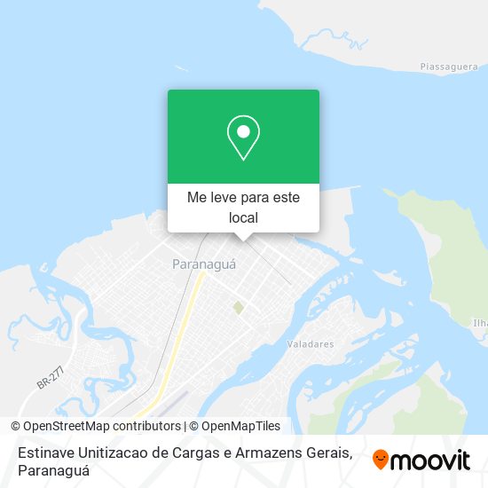 Estinave Unitizacao de Cargas e Armazens Gerais mapa