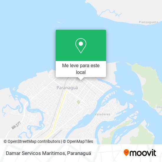 Damar Servicos Maritimos mapa