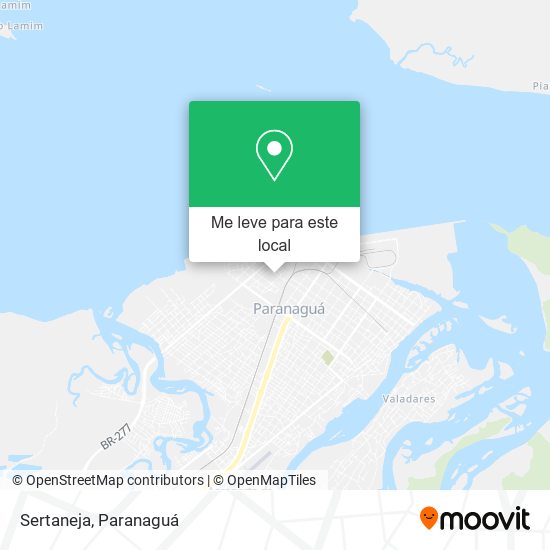 Sertaneja mapa