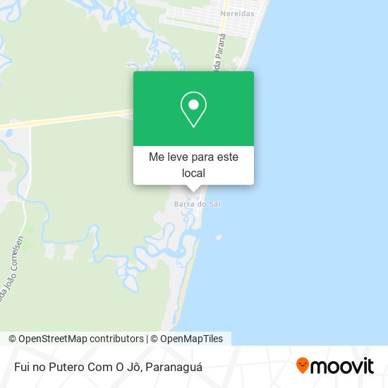 Fui no Putero Com O Jô mapa