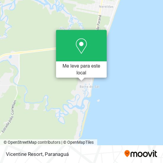 Vicentine Resort mapa