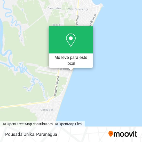 Pousada Unika mapa