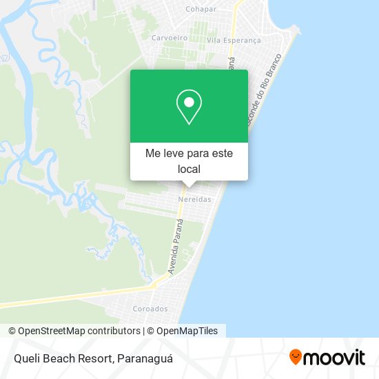 Queli Beach Resort mapa