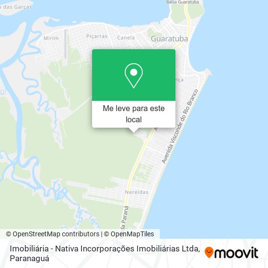 Imobiliária - Nativa Incorporações Imobiliárias Ltda mapa