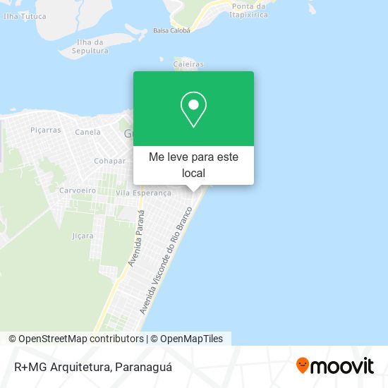 R+MG Arquitetura mapa