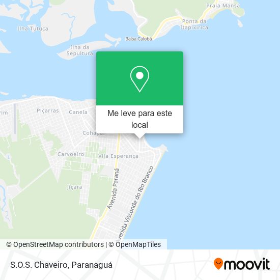 S.O.S. Chaveiro mapa