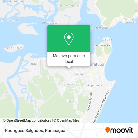 Rodrigues Salgados mapa