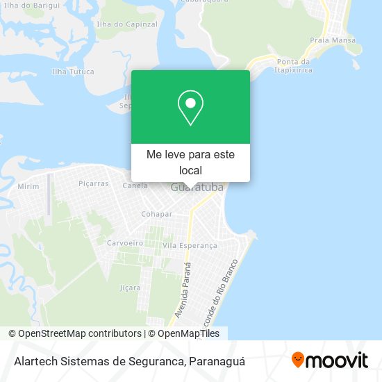 Alartech Sistemas de Seguranca mapa