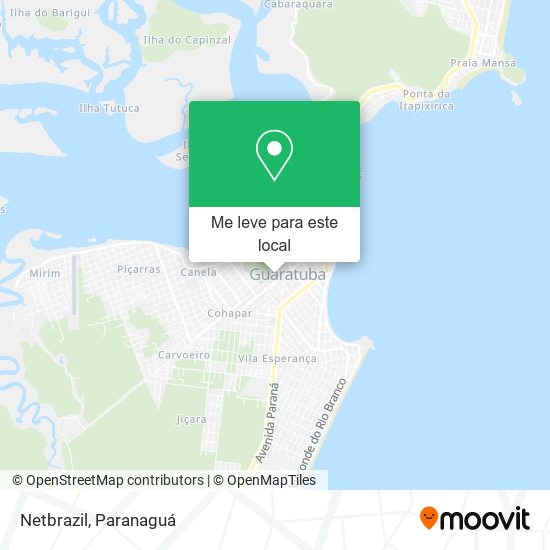 Netbrazil mapa