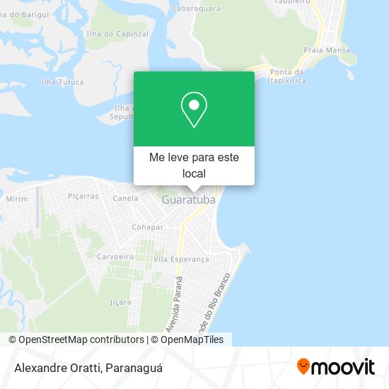 Alexandre Oratti mapa