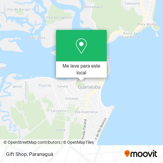 Gift Shop mapa