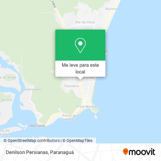 Denilson Persianas mapa