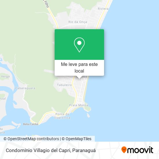Condomínio Villagio del Capri mapa