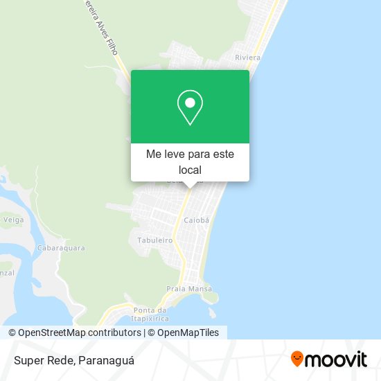 Super Rede mapa