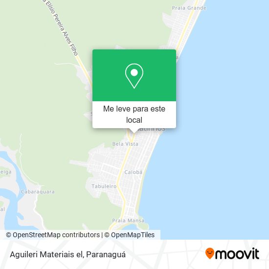 Aguileri Materiais el mapa