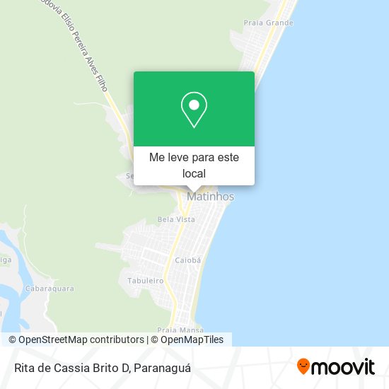 Rita de Cassia Brito D mapa