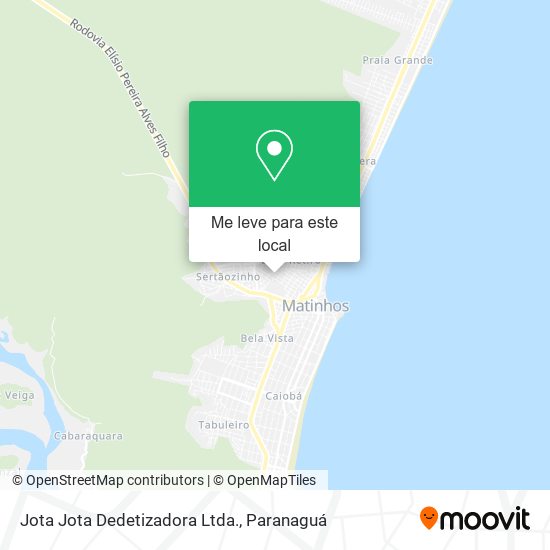Jota Jota Dedetizadora Ltda. mapa