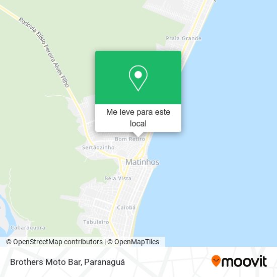Brothers Moto Bar mapa