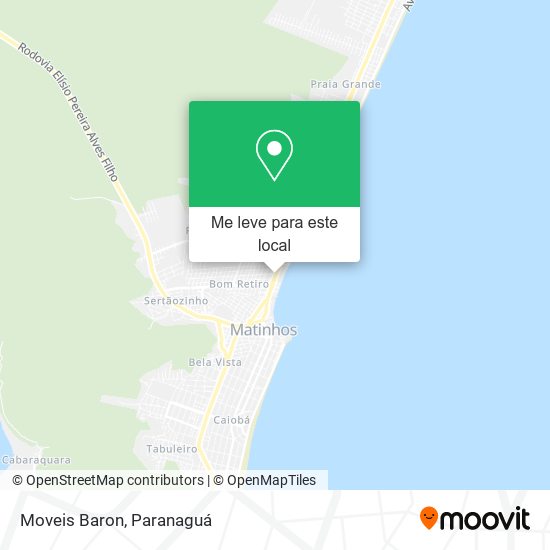 Moveis Baron mapa