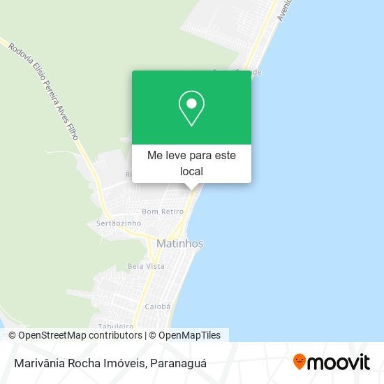 Marivânia Rocha Imóveis mapa