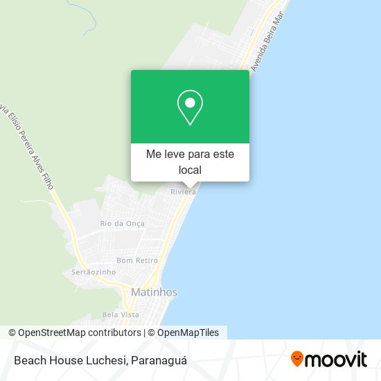 Beach House Luchesi mapa