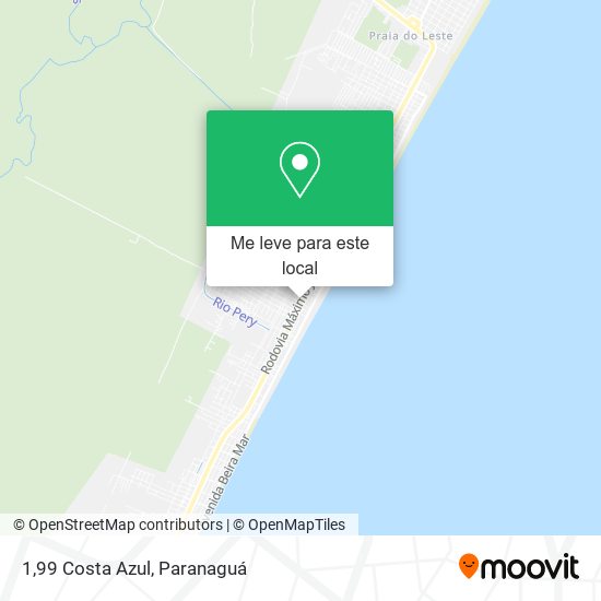 1,99 Costa Azul mapa