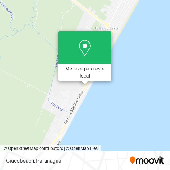 Giacobeach mapa