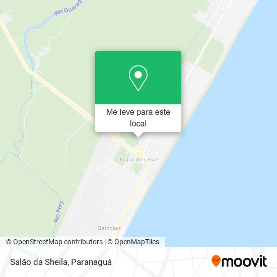Salão da Sheila mapa