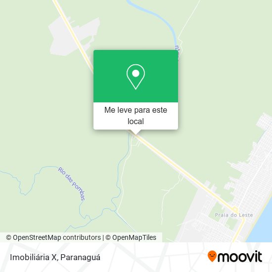 Imobiliária X mapa