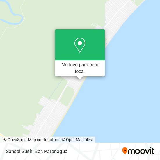 Sansai Sushi Bar mapa