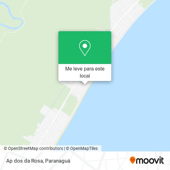 Ap dos da Rosa mapa