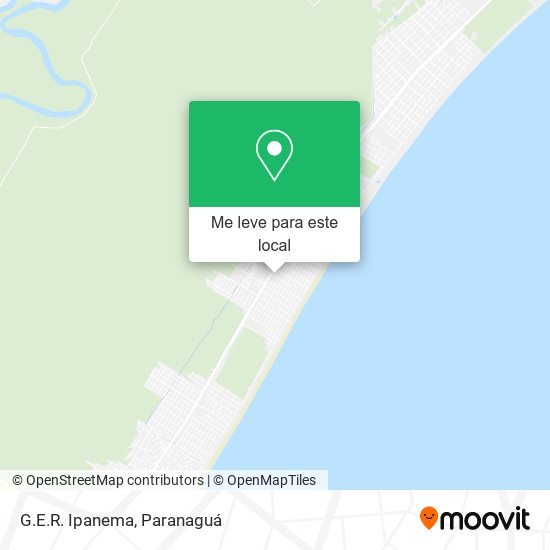 G.E.R. Ipanema mapa