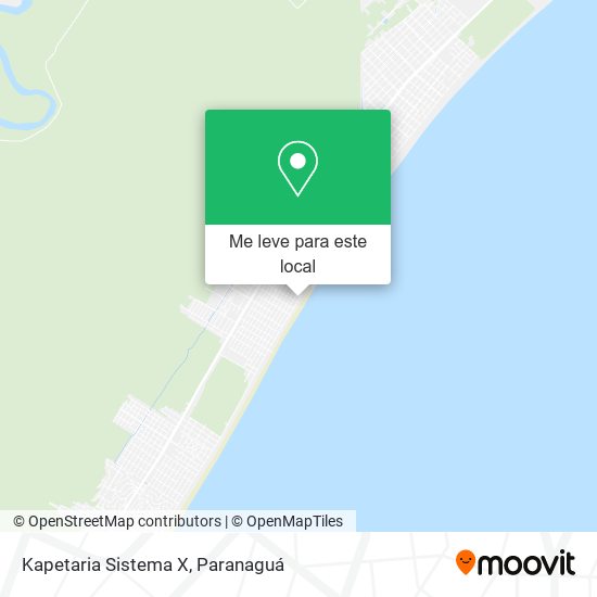 Kapetaria Sistema X mapa