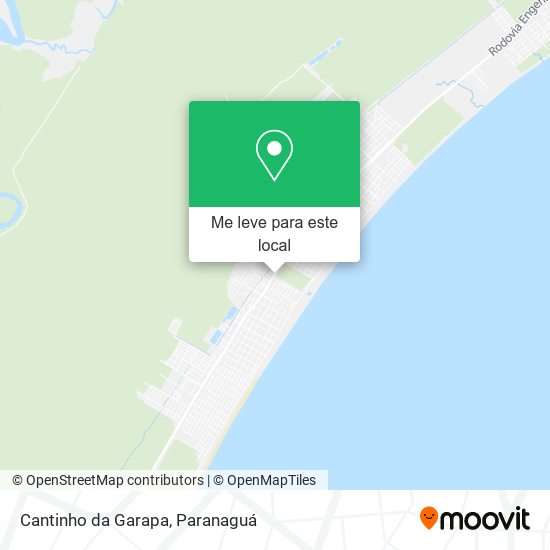 Cantinho da Garapa mapa