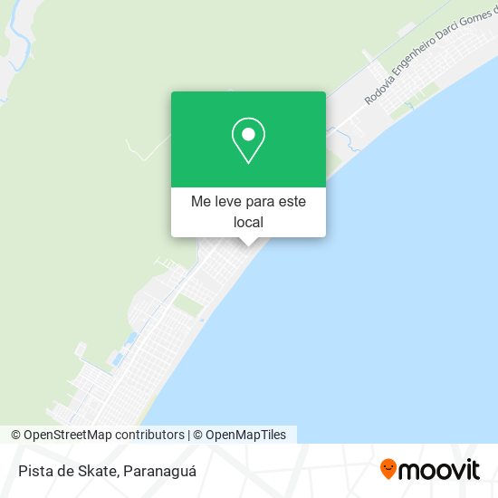 Pista de Skate mapa