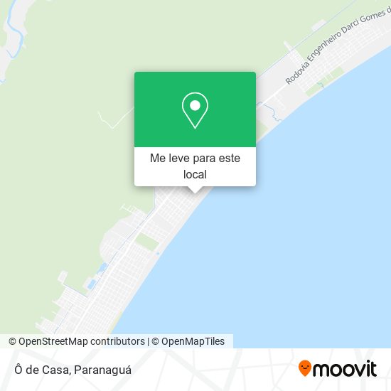 Ô de Casa mapa