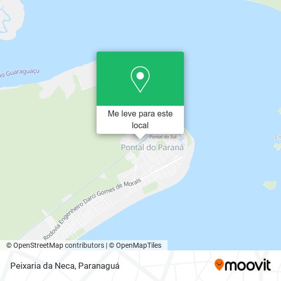 Peixaria da Neca mapa