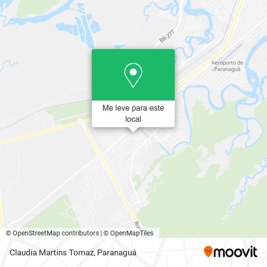 Claudia Martins Tomaz mapa