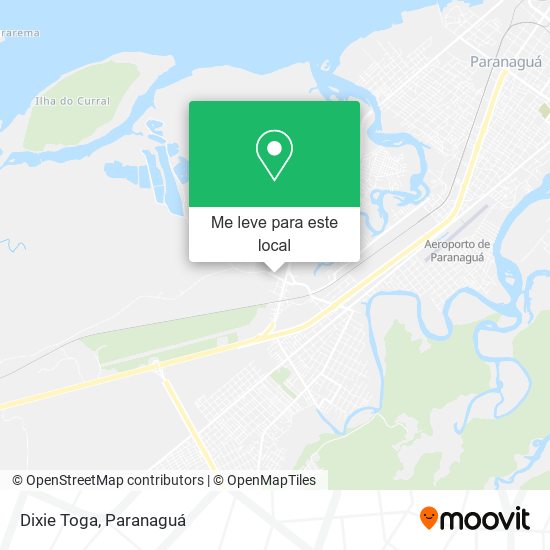 Dixie Toga mapa