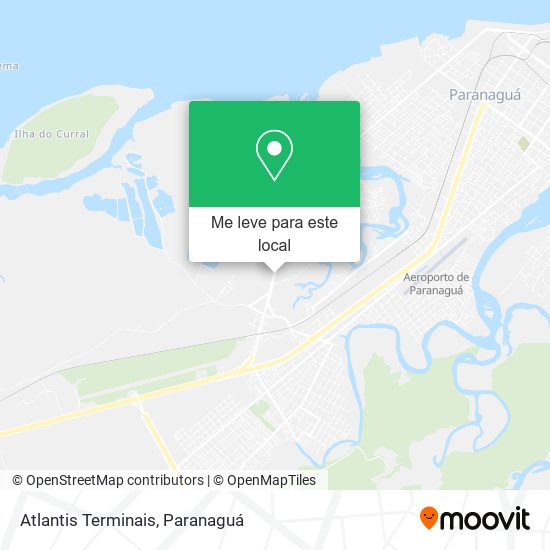 Atlantis Terminais mapa