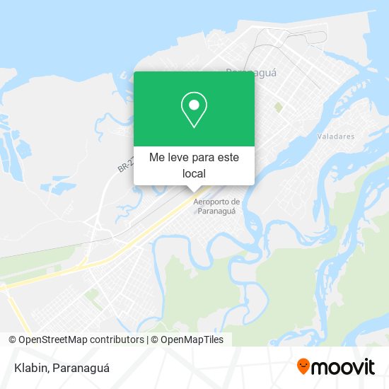 Klabin mapa