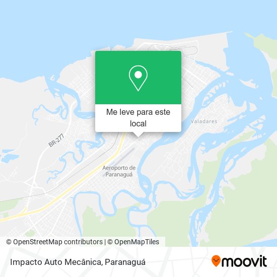 Impacto Auto Mecânica mapa