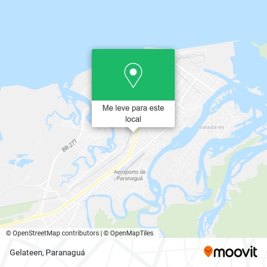 Gelateen mapa